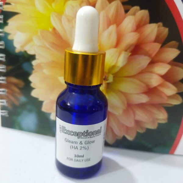 Glow & Gleam – 2% Hyaluronic Acid + Niacinamide Serum
